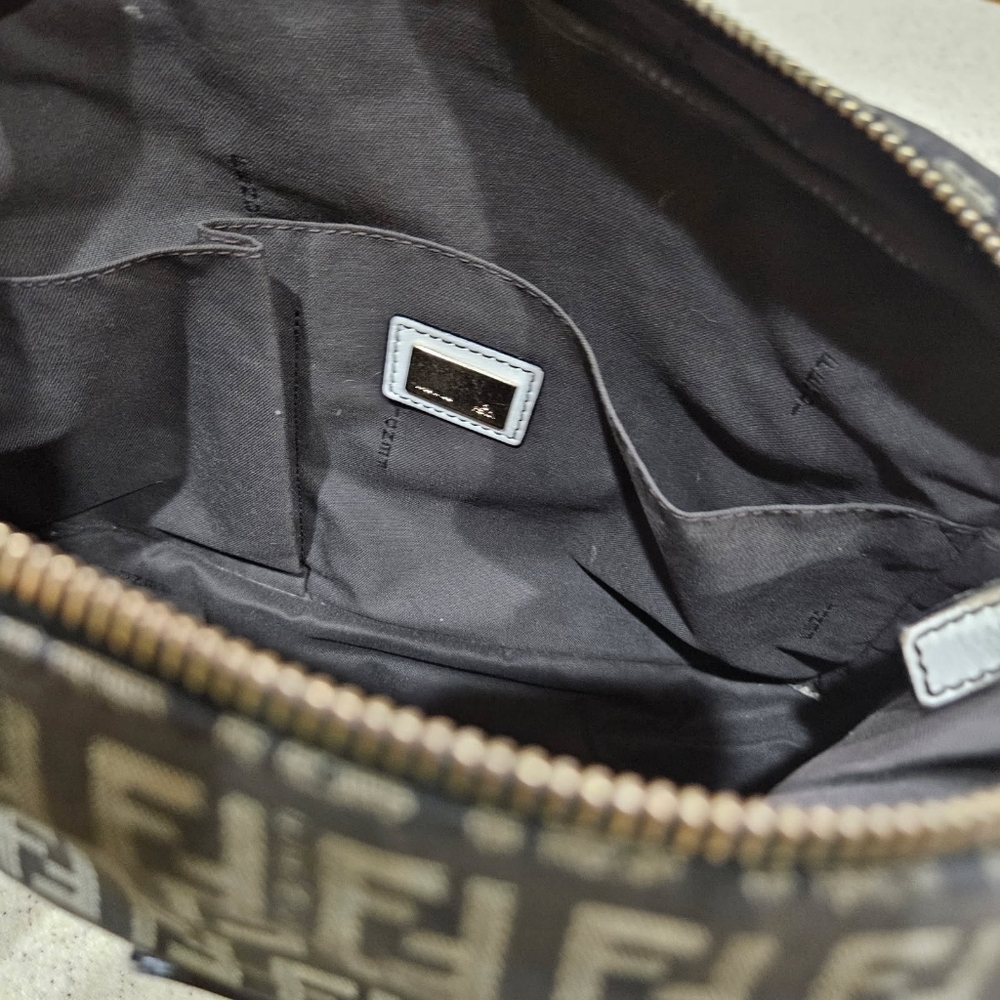 FENDI, RARE FENDI Handbag, VINTAGE Fendi, Fendi Mama Zucca, Rare White Leather! - Picture 8 of 8